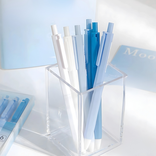 Blask Gel Pen Pack – 6 Pcs 🖊️